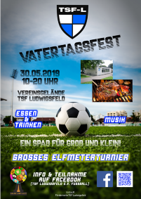 Flyer Vatertagsfest 2019